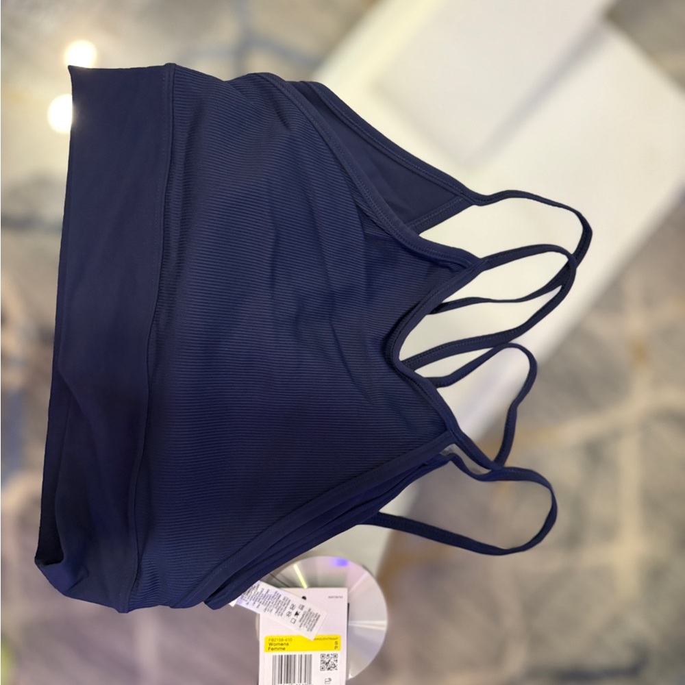 Nike small Navy Blue Strappy Tank Top bra